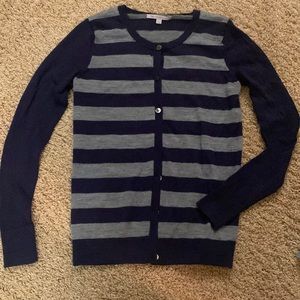 Gap XS striped cardigan